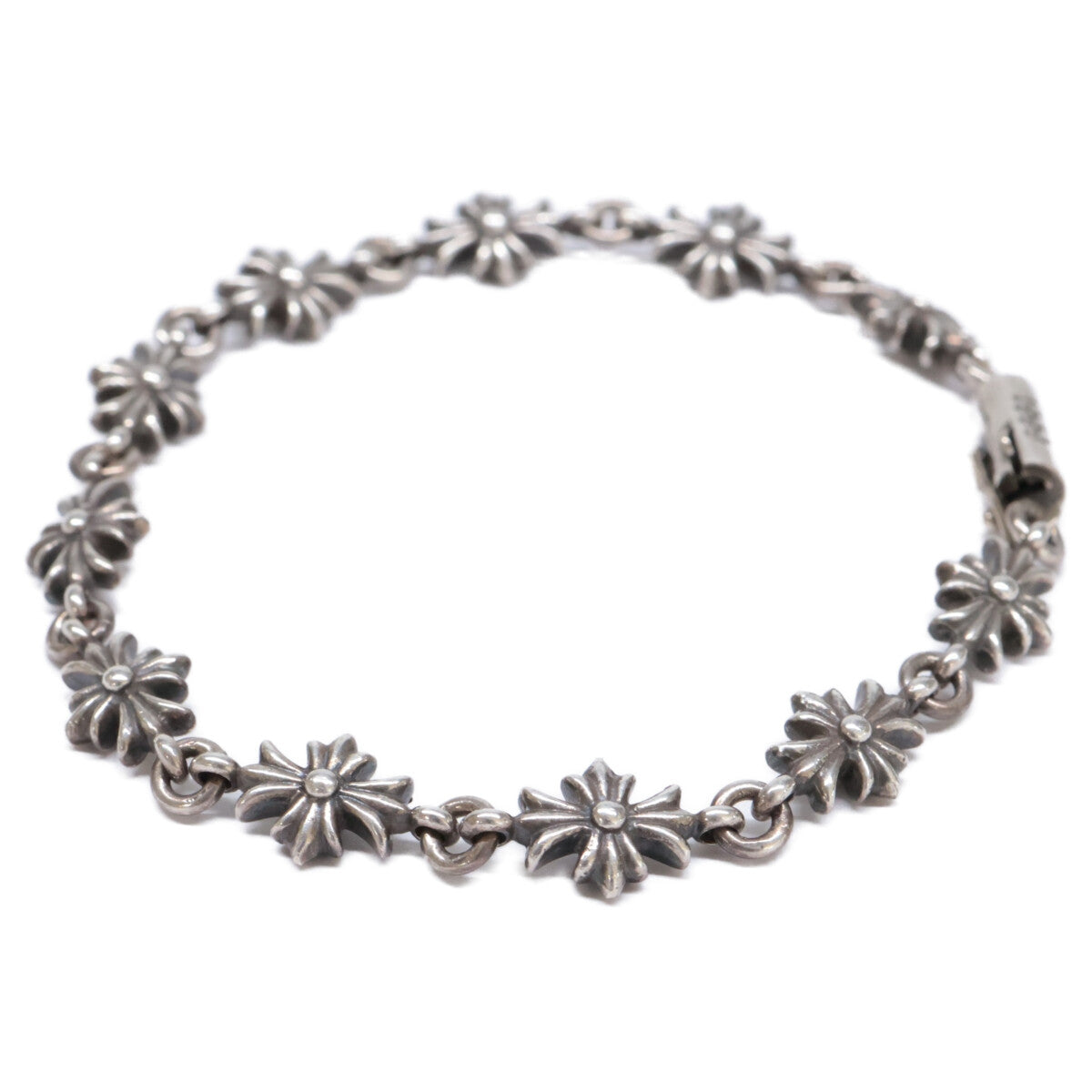 Chrome Hearts クロムハーツ 925 11リンク タイニーE CHプラス ブレスレット