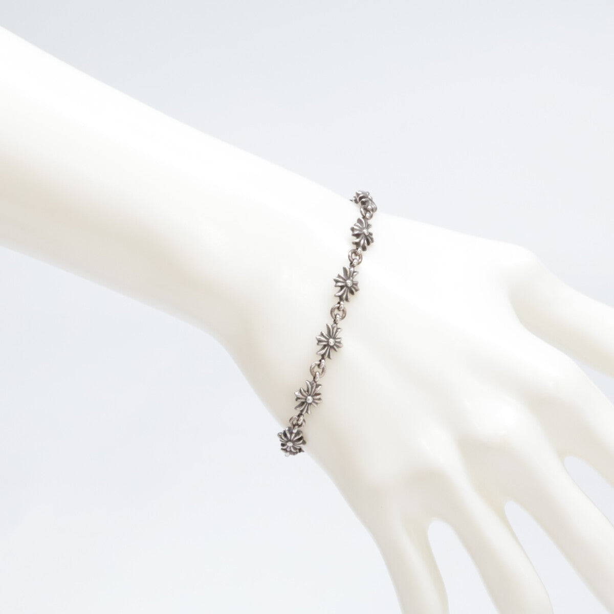 Chrome Hearts クロムハーツ 925 11リンク タイニーE CHプラス ブレスレット