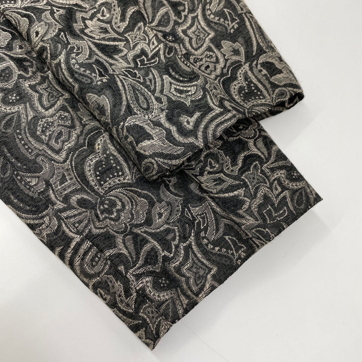 DIOR ディオール ブラック 総柄 ロングパンツ ボトムス M