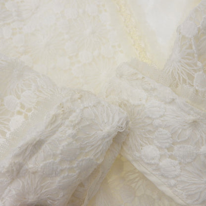 S・T・A・C エスティーエーシー 美品 S・T・A・C エスティーエーシー レース ジャケット レディース 白 ホワイト 38 291-1472 ジャケット 38