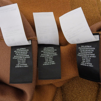 alice+olivia アリスオリビア 美品 ラメ入り キャミソール・カーディガン・スカート セットアップ レディース ブラウン XS/S スーツ セットアップ XS