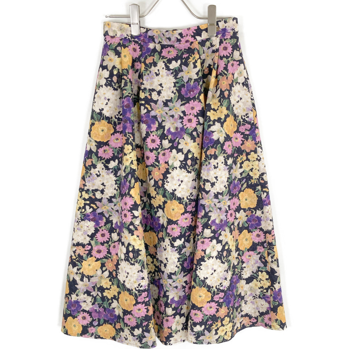 TOCCA トッカ ﾏﾙﾁｶﾗｰ 洗える MIRAGE ｽｶｰﾄ スカート 0