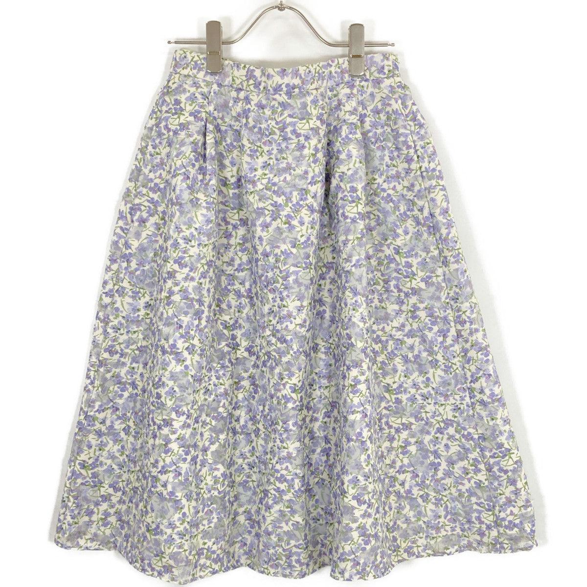 TOCCA トッカ ﾊﾟｰﾌﾟﾙ 洗える FLEURETTE ｽｶｰﾄ スカート 0