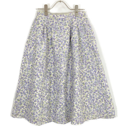 TOCCA トッカ ﾊﾟｰﾌﾟﾙ 洗える FLEURETTE ｽｶｰﾄ スカート 0