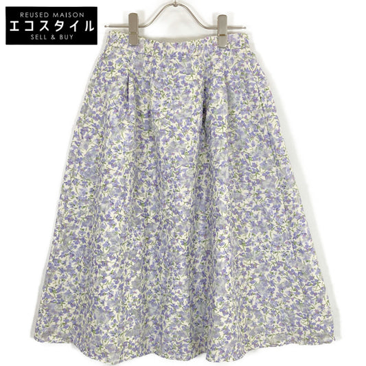 TOCCA トッカ ﾊﾟｰﾌﾟﾙ 洗える FLEURETTE ｽｶｰﾄ スカート 0