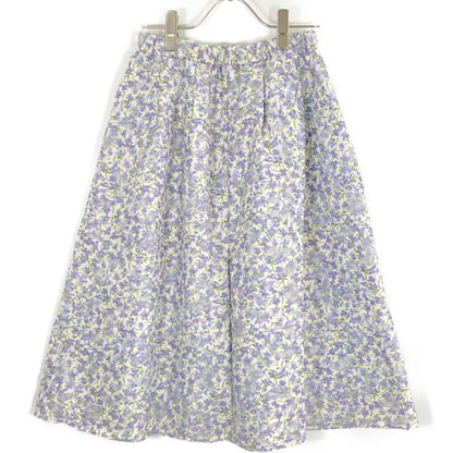 TOCCA トッカ ﾊﾟｰﾌﾟﾙ 洗える FLEURETTE ｽｶｰﾄ スカート 0