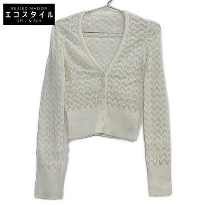 ALAIA アライア ﾎﾜｲﾄ 5110904821959 ｺｯﾄﾝ混 ｶｰﾃﾞｨｶﾞﾝ トップス 38