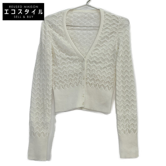 ALAIA アライア ﾎﾜｲﾄ 5110904821959 ｺｯﾄﾝ混 ｶｰﾃﾞｨｶﾞﾝ トップス 38