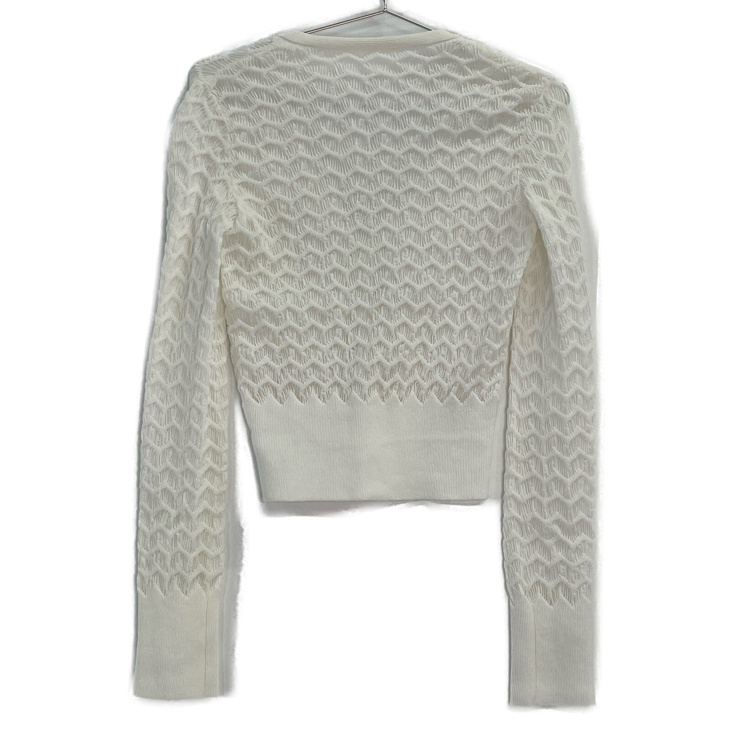 ALAIA アライア ﾎﾜｲﾄ 5110904821959 ｺｯﾄﾝ混 ｶｰﾃﾞｨｶﾞﾝ トップス 38