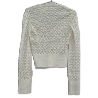 ALAIA アライア ﾎﾜｲﾄ 5110904821959 ｺｯﾄﾝ混 ｶｰﾃﾞｨｶﾞﾝ トップス 38