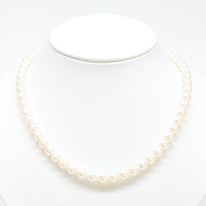 SV925 SV925 【美品】SILVER 7-7.4mm パール ネックレス