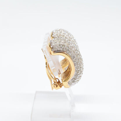 SWAROVSKI スワロフスキー 【美品】クリスタル イヤリング