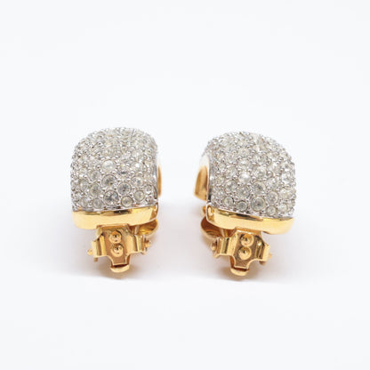 SWAROVSKI スワロフスキー 【美品】クリスタル イヤリング