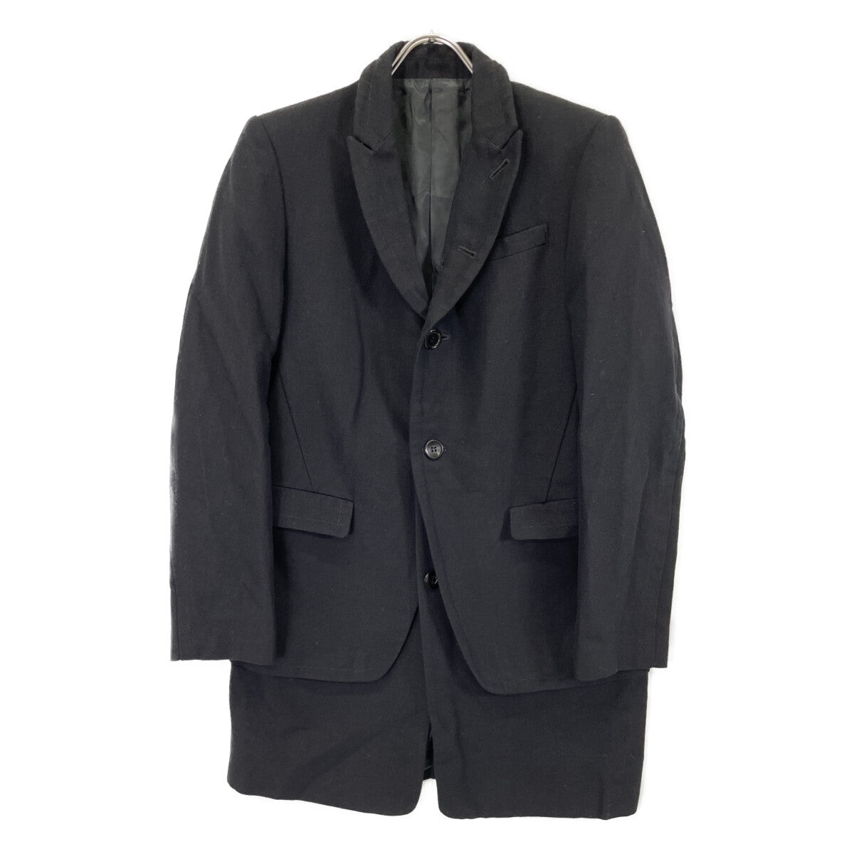 UNDERCOVER アンダーカバー ﾈｲﾋﾞｰ N4105 ｺｯﾄﾝ混 ﾚｲﾔｰﾄﾞ ｺｰﾄ コート 1