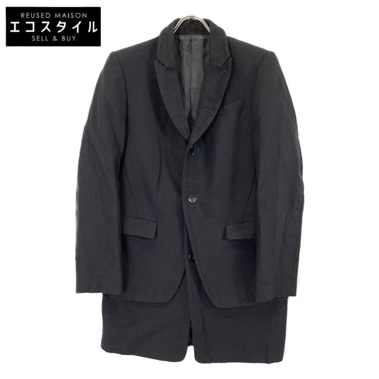 UNDERCOVER アンダーカバー ﾈｲﾋﾞｰ N4105 ｺｯﾄﾝ混 ﾚｲﾔｰﾄﾞ ｺｰﾄ コート 1