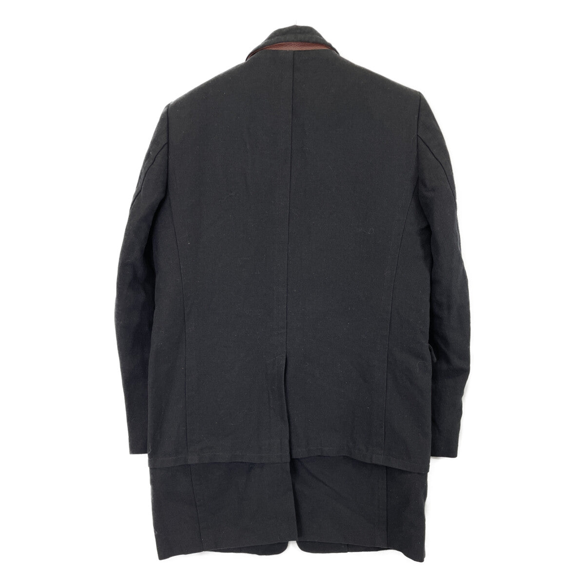 UNDERCOVER アンダーカバー ﾈｲﾋﾞｰ N4105 ｺｯﾄﾝ混 ﾚｲﾔｰﾄﾞ ｺｰﾄ コート 1