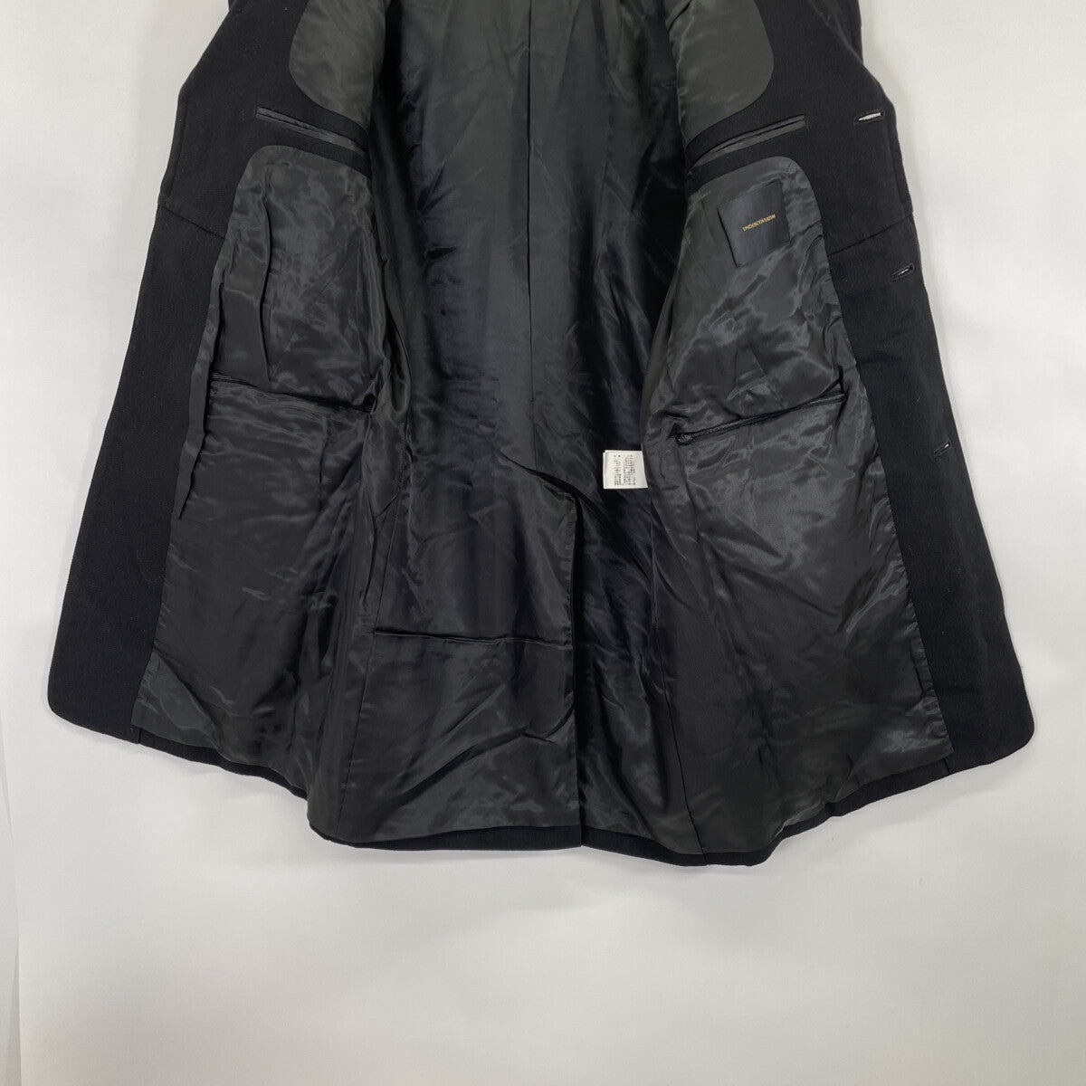 UNDERCOVER アンダーカバー ﾈｲﾋﾞｰ N4105 ｺｯﾄﾝ混 ﾚｲﾔｰﾄﾞ ｺｰﾄ コート 1