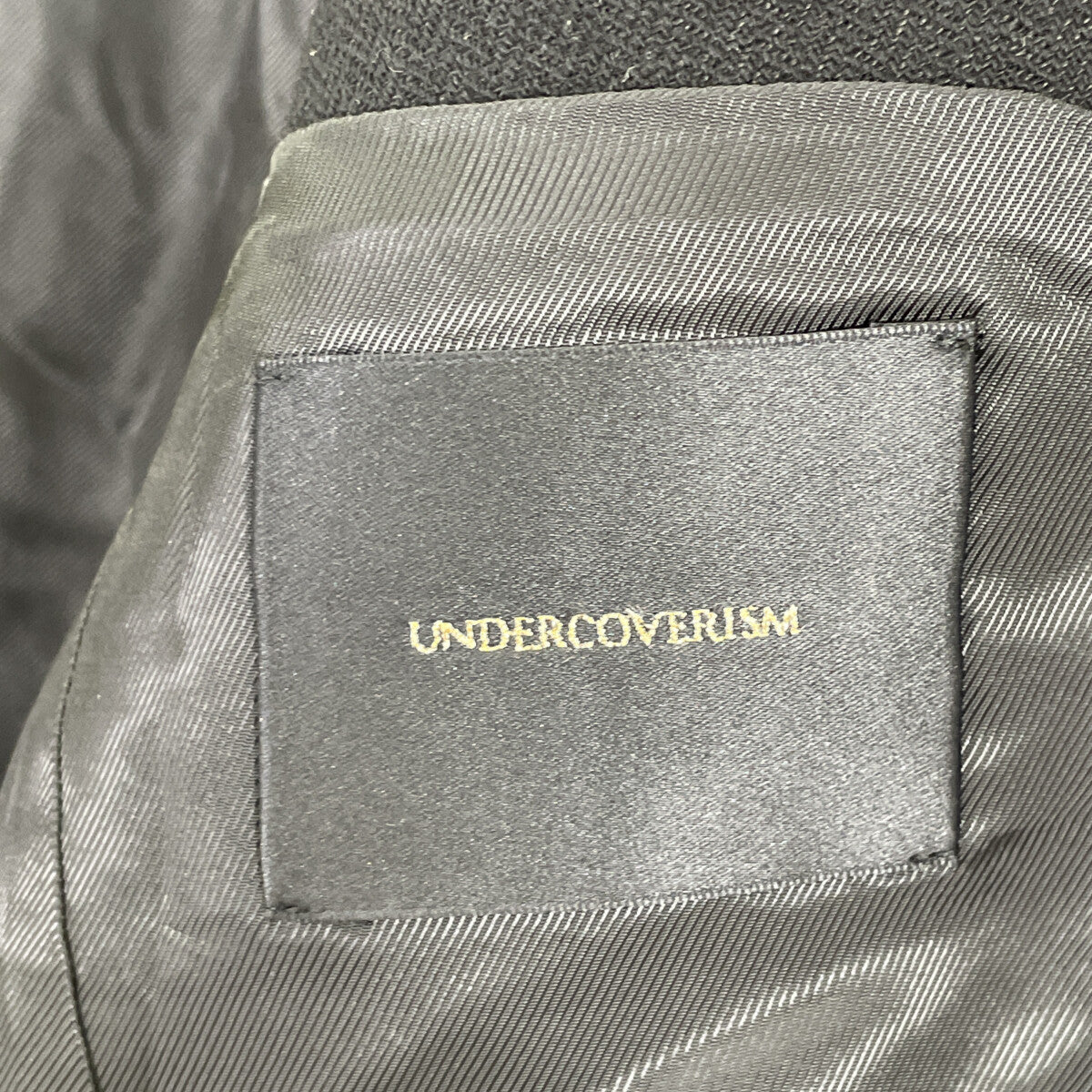UNDERCOVER アンダーカバー ﾈｲﾋﾞｰ N4105 ｺｯﾄﾝ混 ﾚｲﾔｰﾄﾞ ｺｰﾄ コート 1