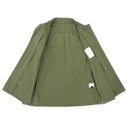 WACKO MARIA ワコマリア ミリタリーシャツ ワッペン付 開襟 トップス メンズ カーキ S トップス S