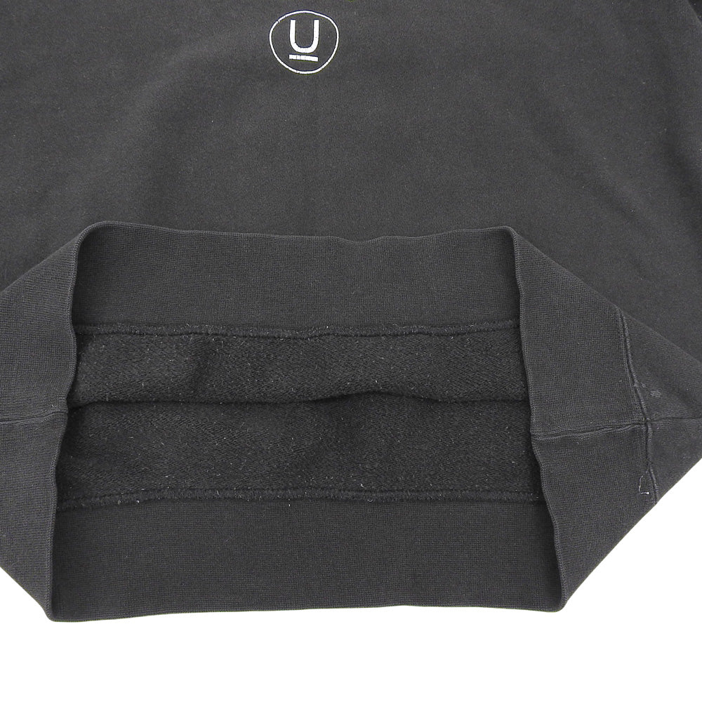 UNDERCOVER アンダーカバー コットン ロゴ スウェット トップス メンズ ブラック M トップス M
