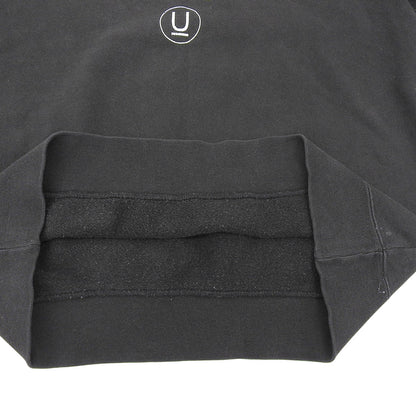 UNDERCOVER アンダーカバー コットン ロゴ スウェット トップス メンズ ブラック M トップス M