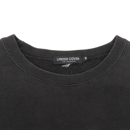 UNDERCOVER アンダーカバー コットン ロゴ スウェット トップス メンズ ブラック M トップス M
