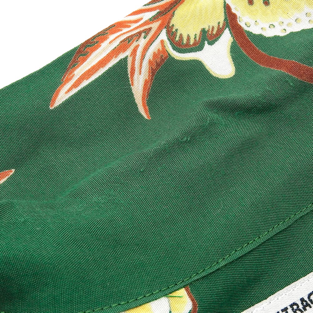 WACKO MARIA ワコマリア レーヨン アロハシャツ トップス メンズ グリーン S トップス S