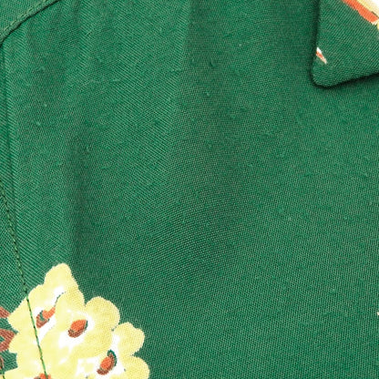 WACKO MARIA ワコマリア レーヨン アロハシャツ トップス メンズ グリーン S トップス S