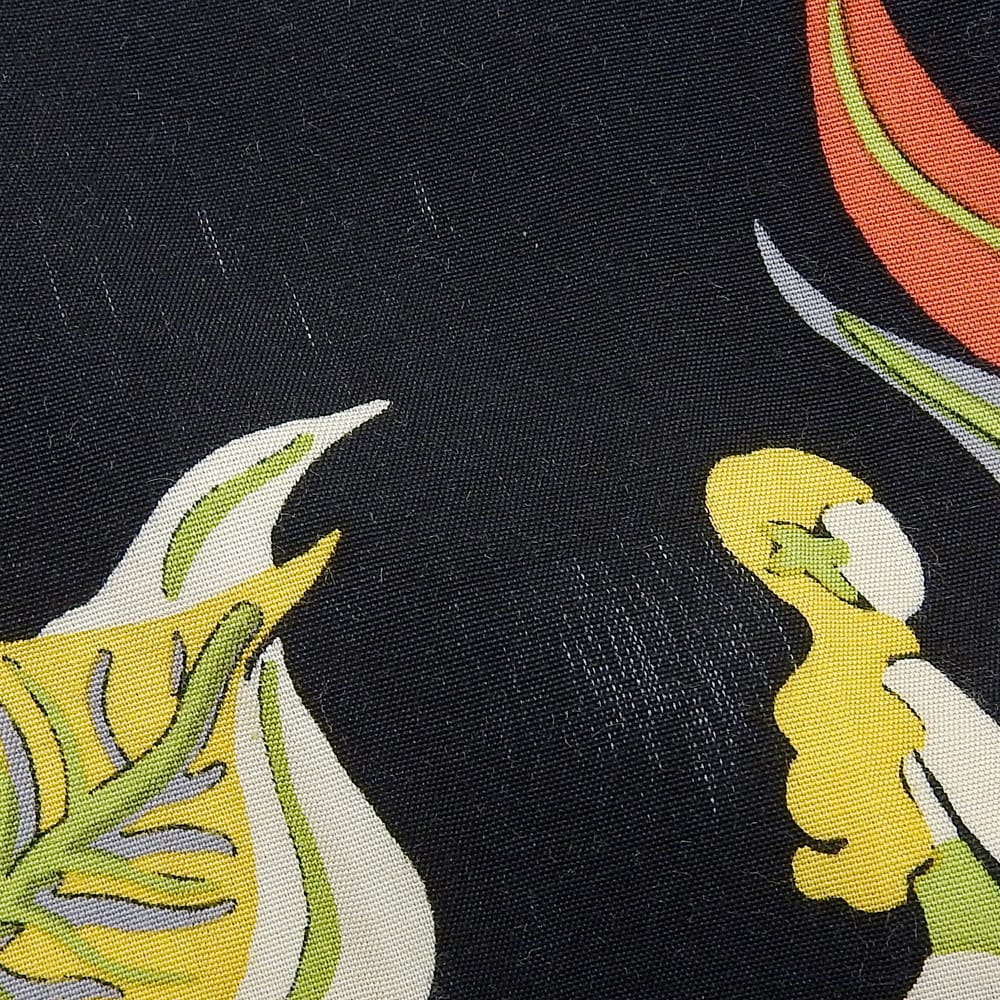 WACKO MARIA ワコマリア 美品 レーヨン アロハシャツ トップス メンズ M 黒 ブラック トップス M