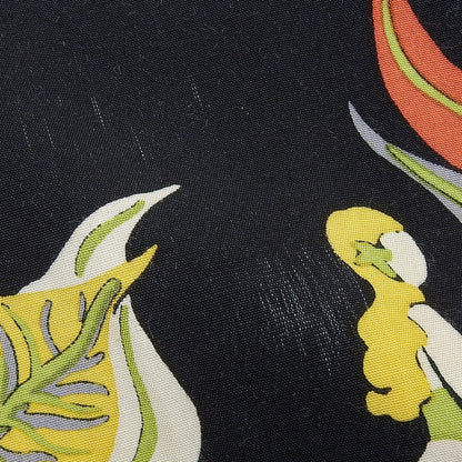 WACKO MARIA ワコマリア 美品 レーヨン アロハシャツ トップス メンズ M 黒 ブラック トップス M