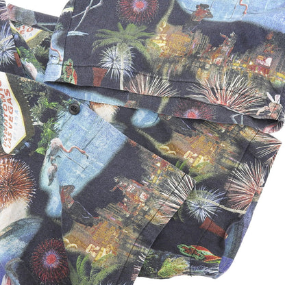 CRIMIE クライミー レーヨン 総柄 アロハ ショーツ セットアップ メンズ マルチカラー M S スーツ セットアップ M