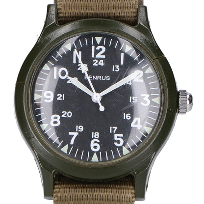 BENRUS ベンラス 763 ミリタリーウォッチ/ 腕時計