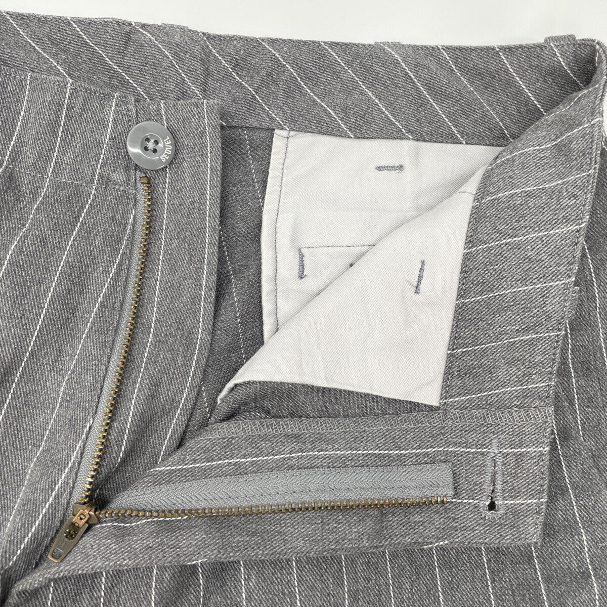 SEQUEL シークエル ｸﾞﾚｰ TYPE Fｽﾄﾗｲﾌﾟ ﾃﾞﾆﾑ ﾊﾟﾝﾂ ボトムス S