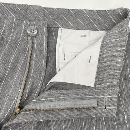 SEQUEL シークエル ｸﾞﾚｰ TYPE Fｽﾄﾗｲﾌﾟ ﾃﾞﾆﾑ ﾊﾟﾝﾂ ボトムス S