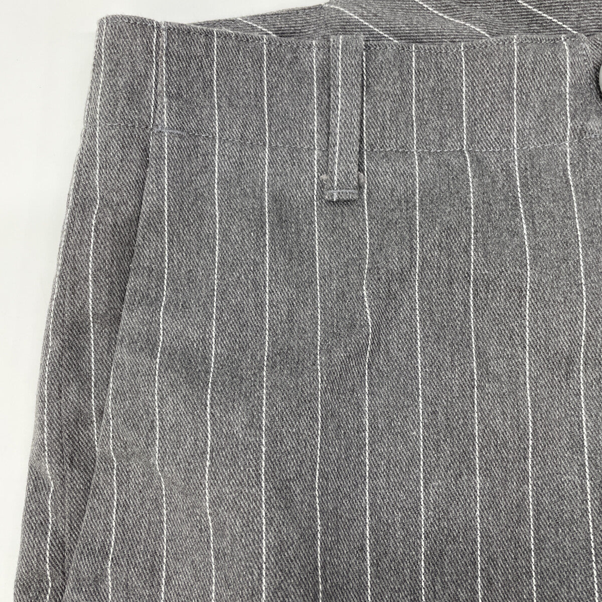 SEQUEL シークエル ｸﾞﾚｰ TYPE Fｽﾄﾗｲﾌﾟ ﾃﾞﾆﾑ ﾊﾟﾝﾂ ボトムス S