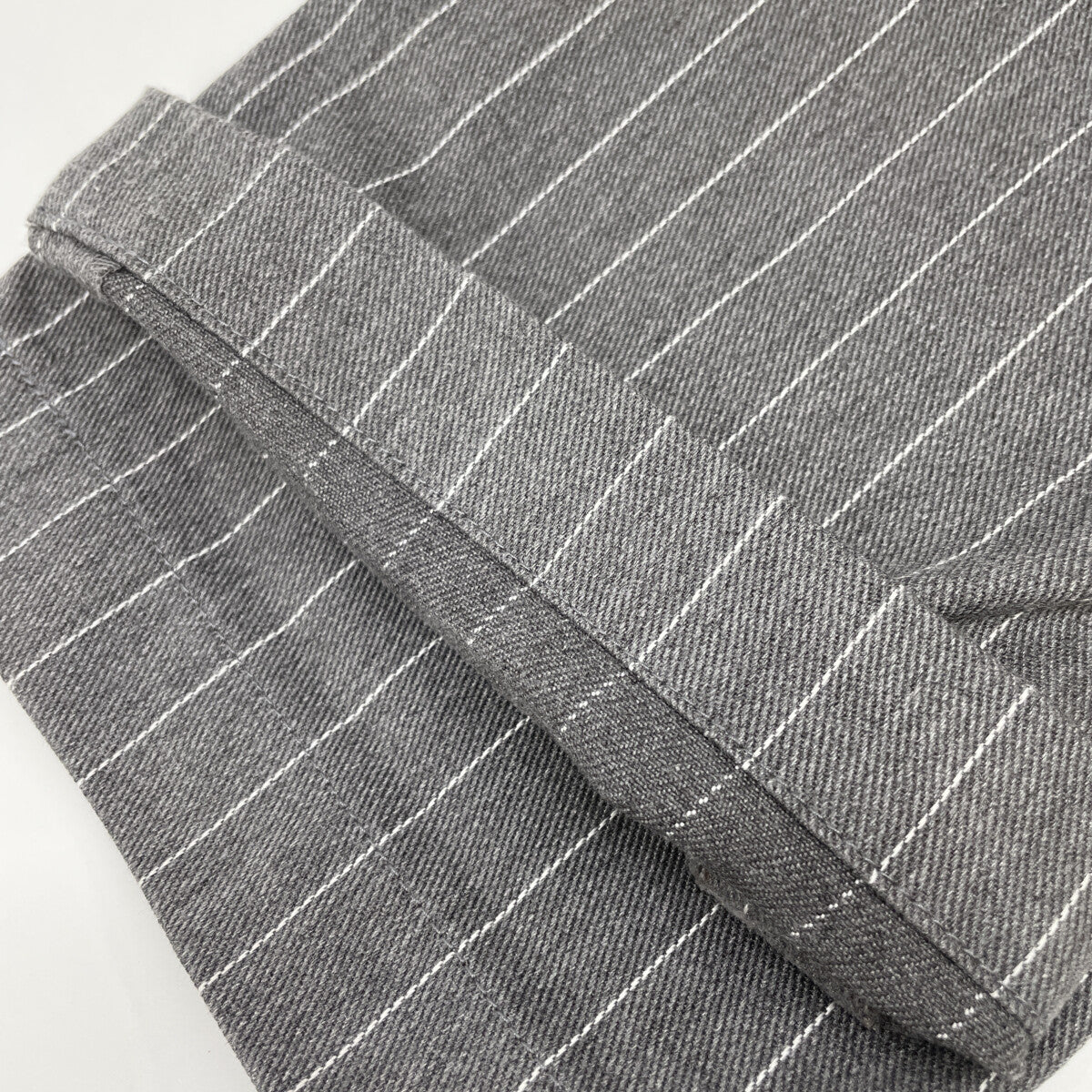 SEQUEL シークエル ｸﾞﾚｰ TYPE Fｽﾄﾗｲﾌﾟ ﾃﾞﾆﾑ ﾊﾟﾝﾂ ボトムス S