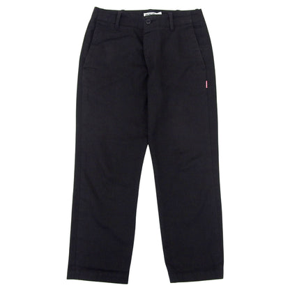 SEQUEL シークエル 美品 コットン混 パンツ ボトムス メンズ 黒 ブラック S ボトムス S