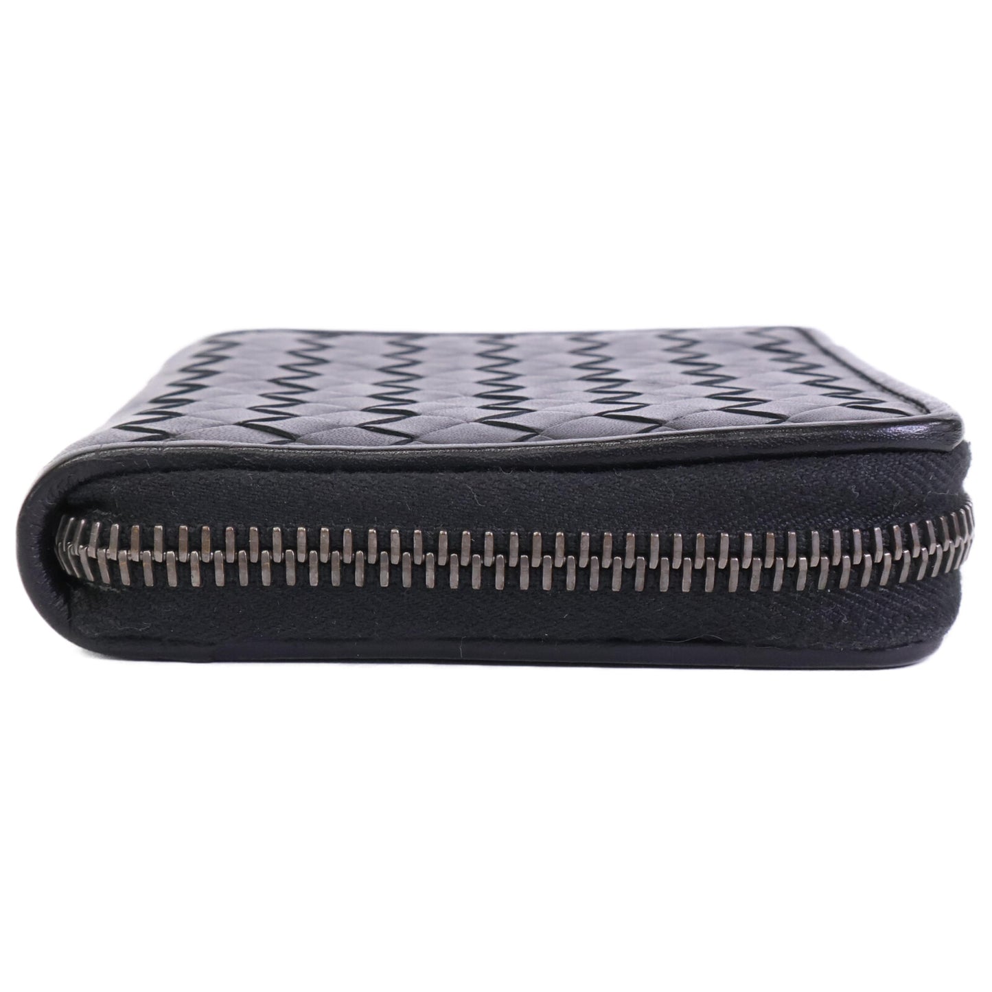 BOTTEGA VENETA ボッテガヴェネタ 【美品】イントレチャート レザー 二つ折り財布（小銭入れあり）