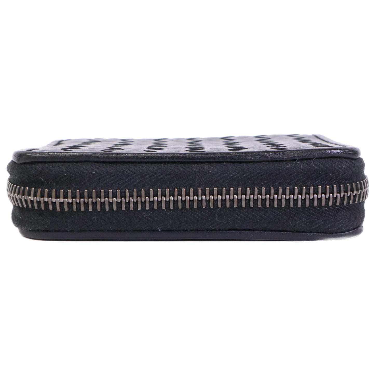 BOTTEGA VENETA ボッテガヴェネタ 【美品】イントレチャート レザー 二つ折り財布（小銭入れあり）