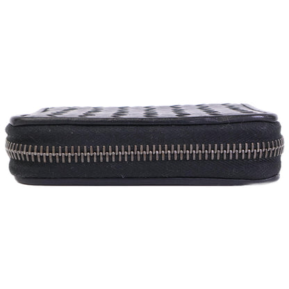 BOTTEGA VENETA ボッテガヴェネタ 【美品】イントレチャート レザー 二つ折り財布（小銭入れあり）