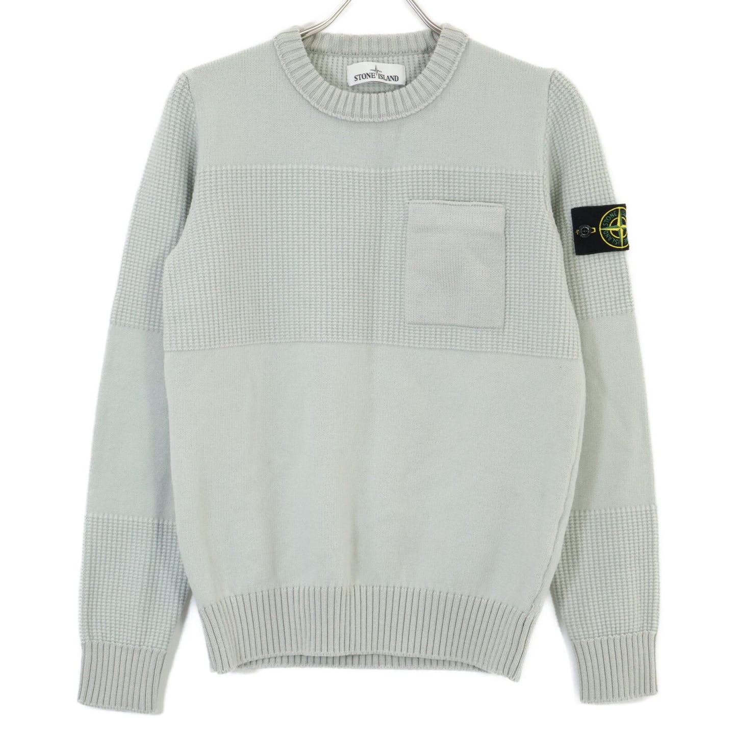 STONE ISLAND ストーンアイランド 美品 6915563A2 18AW ポケットニット トップス S