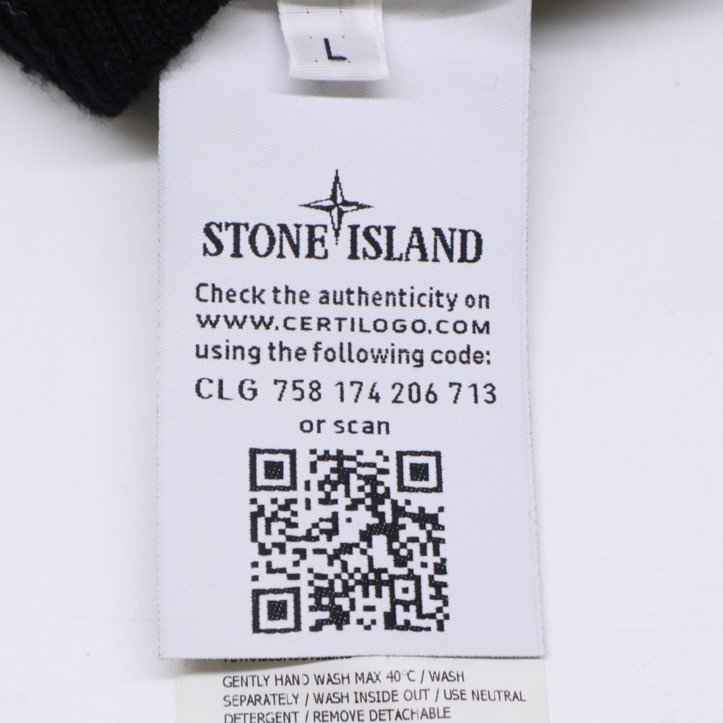 STONE ISLAND ストーンアイランド 美品 7315522C2 20AW タートルネック ニット トップス L