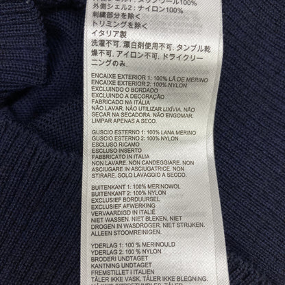 CANADA GOOSE カナダグース ﾈｲﾋﾞｰ 6965M ｳｰﾙ Vﾈｯｸ 長袖ﾆｯﾄｾｰﾀｰ トップス S