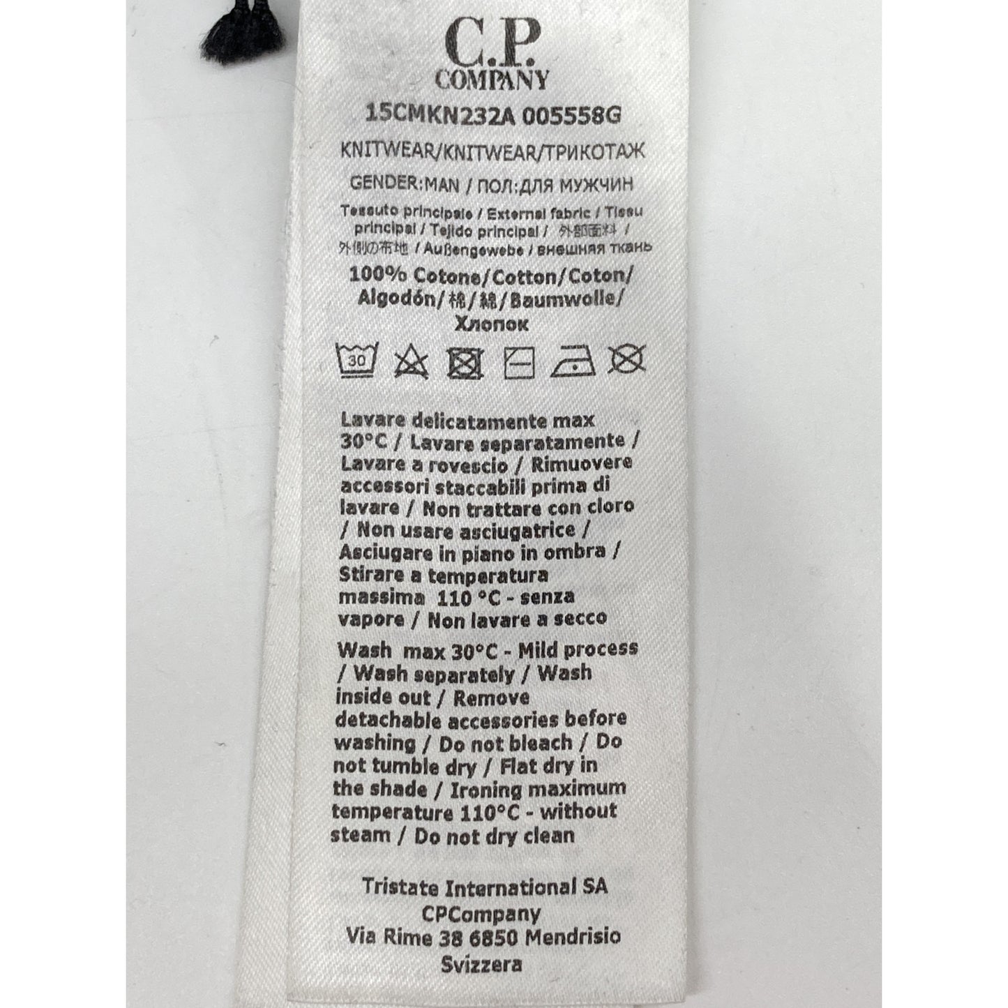 C.P.COMPANY シーピーカンパニー ｶｰｷ 15CMKN232A Plain Jumper ｸﾙｰﾈｯｸﾆｯﾄ トップス 46
