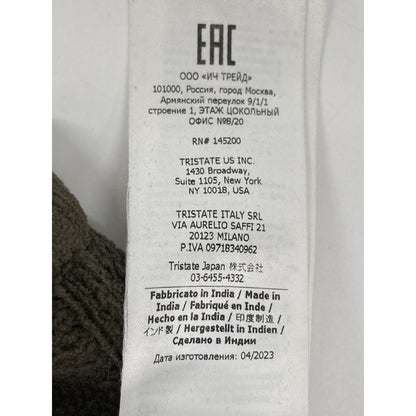 C.P.COMPANY シーピーカンパニー ｶｰｷ 15CMKN232A Plain Jumper ｸﾙｰﾈｯｸﾆｯﾄ トップス 46