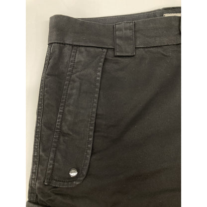 C.P.COMPANY シーピーカンパニー ﾌﾞﾗｯｸ 12CMPA058A ｽﾄﾚｯﾁｻﾃﾝ ﾕｰﾃｨﾘﾃｨ ﾌｧﾌﾞﾘｯｸﾊﾟﾝﾂ ボトムス 44