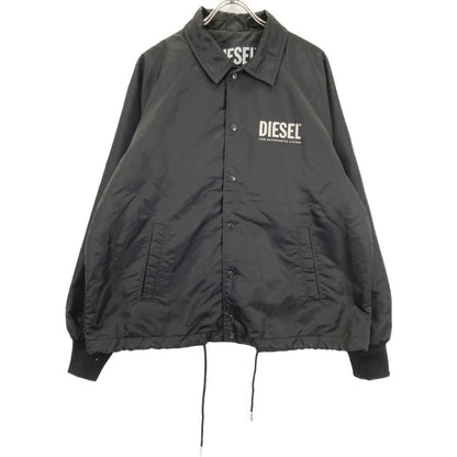 DIESEL ディーゼル ﾌﾞﾗｯｸ ﾅｲﾛﾝ ｺｰﾁｼﾞｬｹｯﾄ ジャケット M