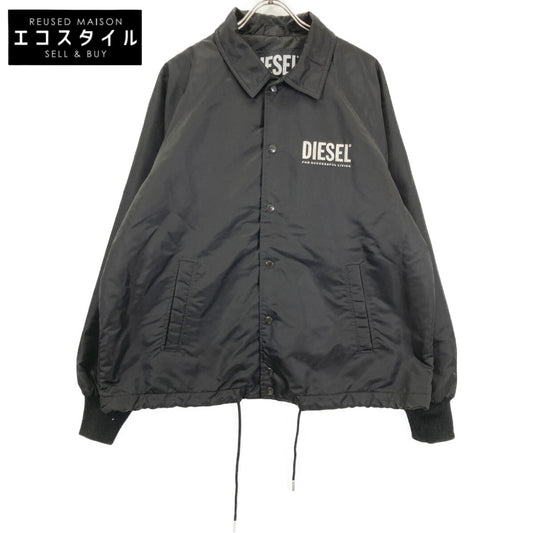 DIESEL ディーゼル ﾌﾞﾗｯｸ ﾅｲﾛﾝ ｺｰﾁｼﾞｬｹｯﾄ ジャケット M