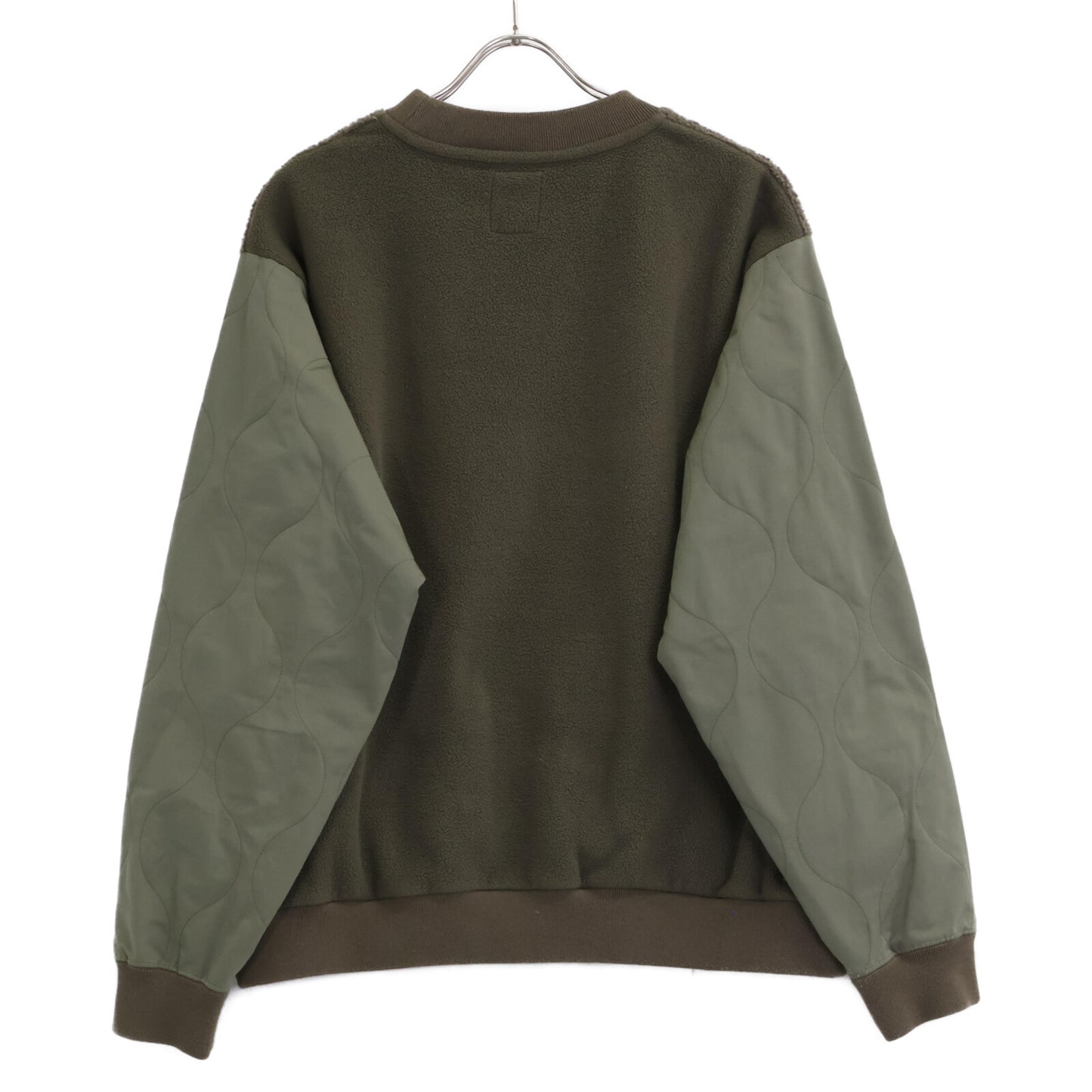 uniform experiment ユニフォームエクスペリメント 222015 ｶｰｷ FABRIC MIX FLEECE TOP トップス 2