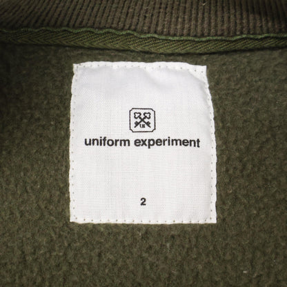 uniform experiment ユニフォームエクスペリメント 222015 ｶｰｷ FABRIC MIX FLEECE TOP トップス 2